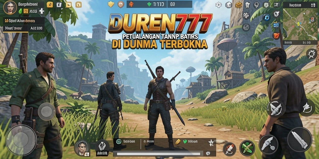Gameplay mengasyikkan di dunia terbuka DUREN777 yang menakjubkan.