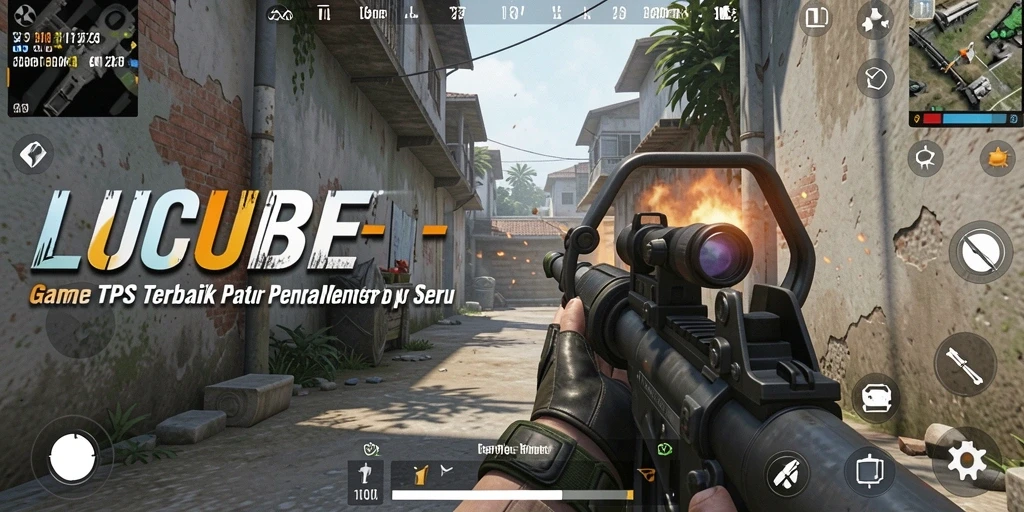Screenshot gameplay LUCUBET menampilkan aksi tembak-menembak yang seru dan mendebarkan.