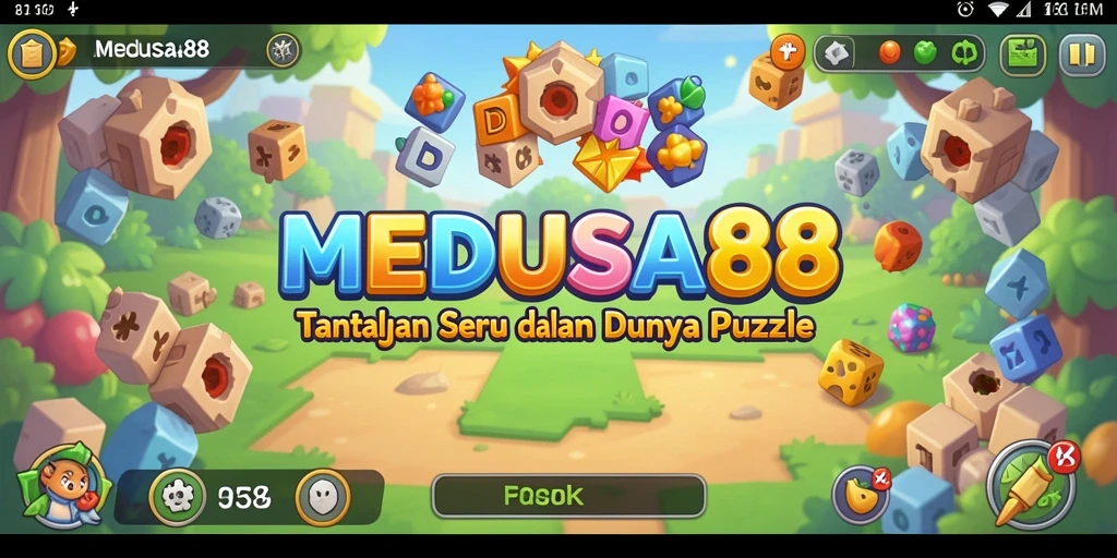 Tampilan gameplay seru dan menantang dari MEDUSA88.