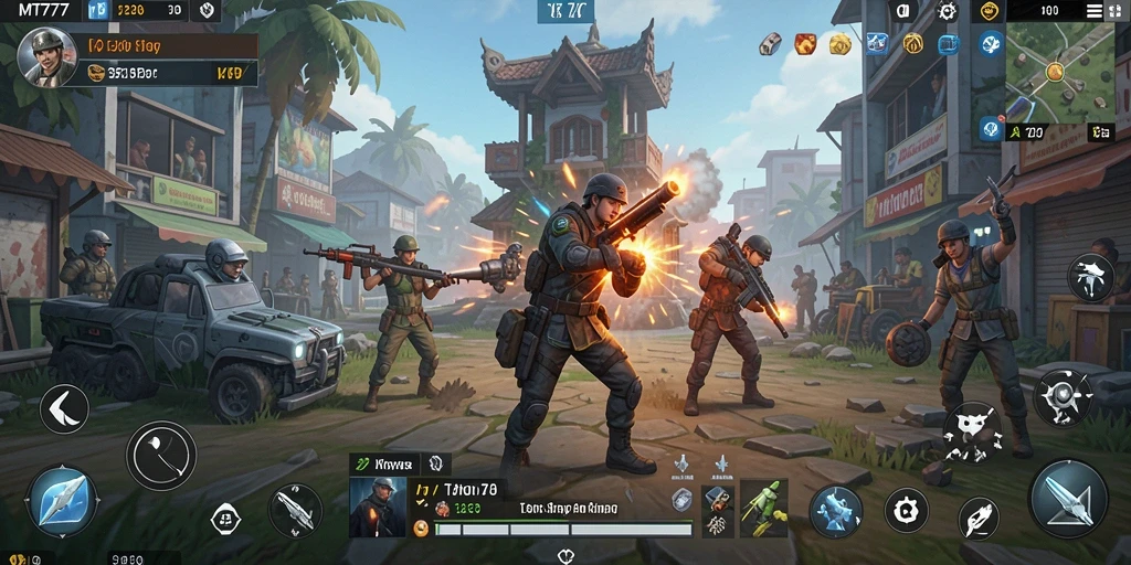 Screenshot MT777 menampilkan antarmuka pengguna yang intuitif dan mudah digunakan.