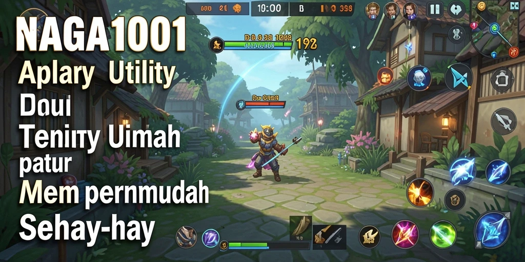 Tampilan antarmuka utama NAGA1001 yang ramah pengguna dan fungsional.