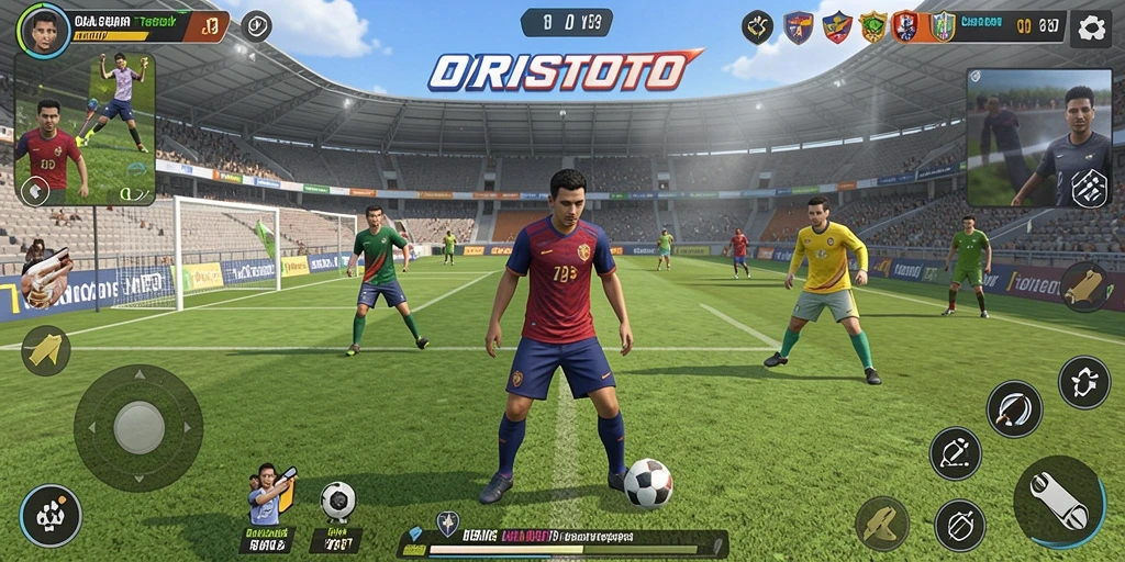 Tampilan gameplay ORISTOTO yang menegangkan dan seru.