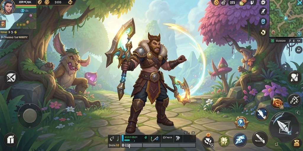 Gameplay intens dan mendebarkan di dunia fantasi RPOK.