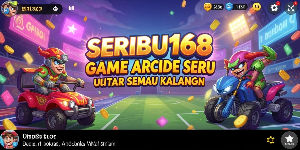 Screenshot dari gameplay seru SERIBU168 yang menampilkan tantangan arcade.