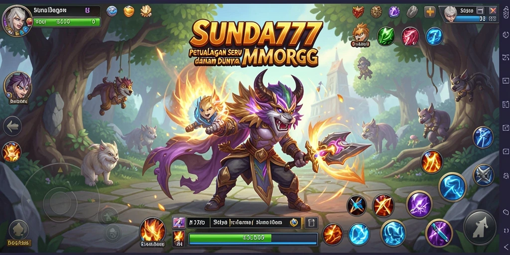 Gameplay SUNDA777 yang menakjubkan dalam dunia MMORPG.