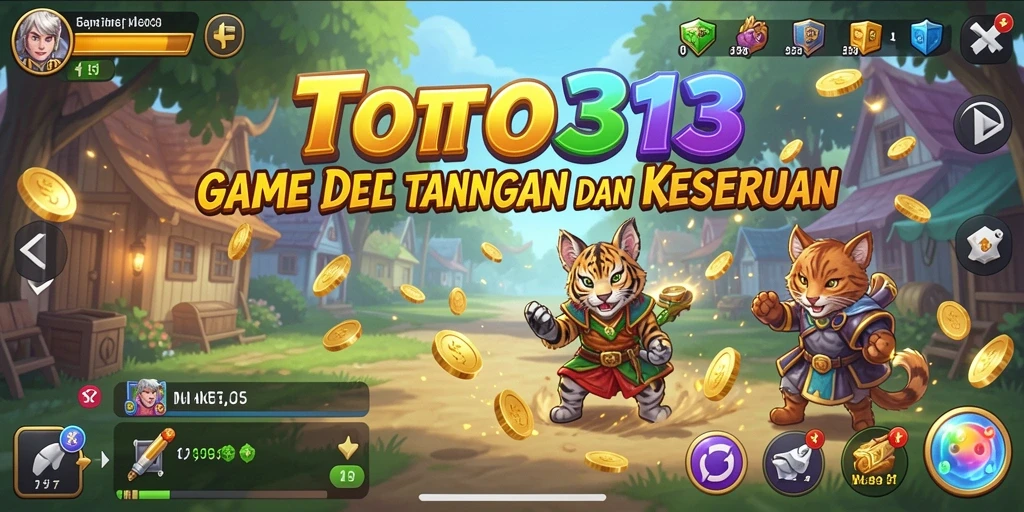 Tampilan gameplay TOTO313 yang menarik dan menenangkan.